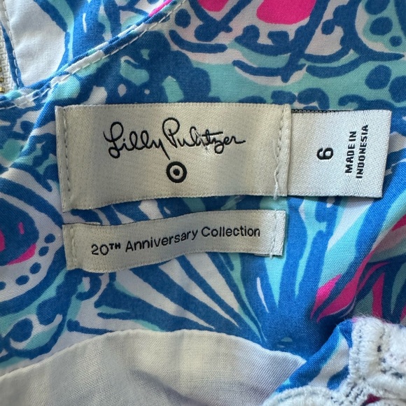 Lilly Pulitzer x Target 20th Anniversary Collection Shift Mini Dress, Size 6 - Picture 12 of 14